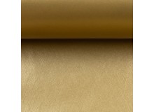 Kunstleder Charlie metallic mattiert gold